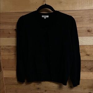 Quince Elegant Black Knitwear